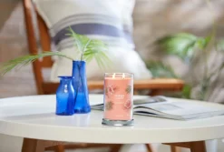 YANKEE CANDLE - TUMBLER GRANDE 2 STOPPINI TROPICAL BREEZE: vendita online YANKEE CANDLE - TUMBLER GRANDE 2 STOPPINI TROPICAL BREEZE in offerta