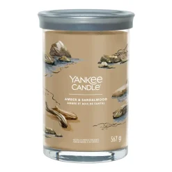 YANKEE CANDLE - TUMBLER GRANDE 2 STOPPINI AMBER AND SANDALWOOD: vendita online YANKEE CANDLE - TUMBLER GRANDE 2 STOPPINI AMBER AND SANDALWOOD in offerta