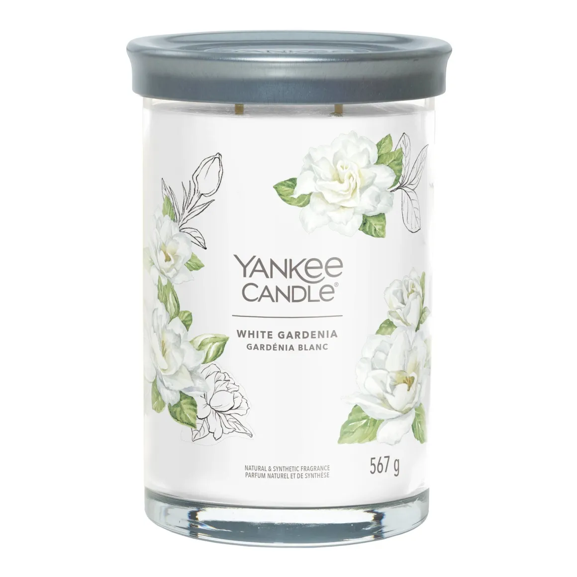 YANKEE CANDLE - TUMBLER GRANDE 2 STOPPINI WHITE GARDENIA: vendita online YANKEE CANDLE - TUMBLER GRANDE 2 STOPPINI WHITE GARDENIA in offerta