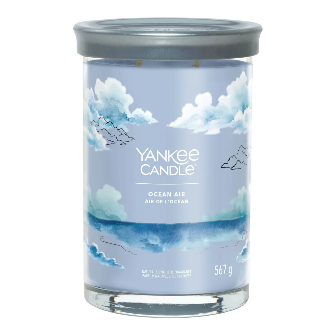 YANKEE CANDLE - TUMBLER GRANDE 2 STOPPINI OCEAN AIR: vendita online YANKEE CANDLE - TUMBLER GRANDE 2 STOPPINI OCEAN AIR in offerta