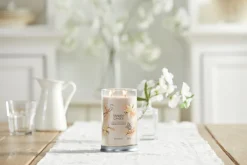 YANKEE CANDLE - TUMBLER GRANDE 2 STOPPINI VANILLA CREME BRULEE: vendita online YANKEE CANDLE - TUMBLER GRANDE 2 STOPPINI VANILLA CREME BRULEE in offerta