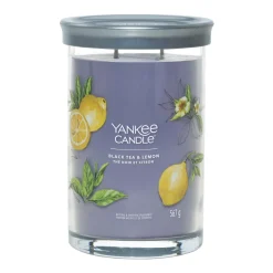 YANKEE CANDLE - TUMBLER GRANDE 2 STOPPINI BLACK TEA AND LEMON: vendita online YANKEE CANDLE - TUMBLER GRANDE 2 STOPPINI BLACK TEA AND LEMON in offerta