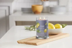 YANKEE CANDLE - TUMBLER GRANDE 2 STOPPINI BLACK TEA AND LEMON: vendita online YANKEE CANDLE - TUMBLER GRANDE 2 STOPPINI BLACK TEA AND LEMON in offerta