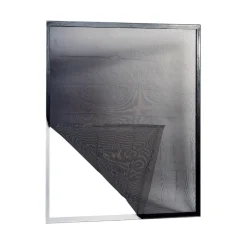 ZANZARIERA ADESIVA NERA LINEA STANDARD ECCO 130X150CM : vendita online ZANZARIERA ADESIVA NERA LINEA STANDARD ECCO 130X150CM in offerta