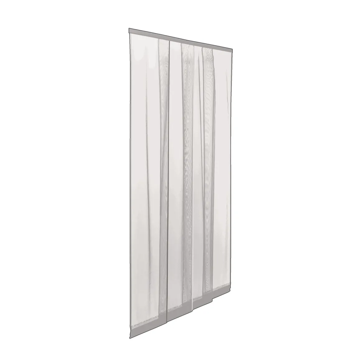 ZANZARIERA A STRISCE GRIGIA LINEA STANDARD ECCO STRIP 140X240CM: vendita online ZANZARIERA A STRISCE GRIGIA LINEA STANDARD ECCO STRIP 140X240CM in offerta