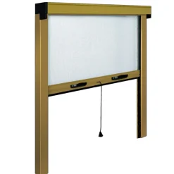 ZANZARIERA AVVOLGIBILE BRONZO LINEA STANDARD SOTTILE 140X160CM: vendita online ZANZARIERA AVVOLGIBILE BRONZO LINEA STANDARD SOTTILE 140X160CM in offerta