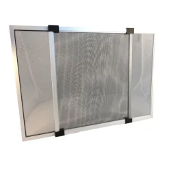 ZANZARIERA ESTENSIBILE GRIGIA LINEA STANDARD TELESIO 50X40CM : vendita online ZANZARIERA ESTENSIBILE GRIGIA LINEA STANDARD TELESIO 50X40CM in offerta